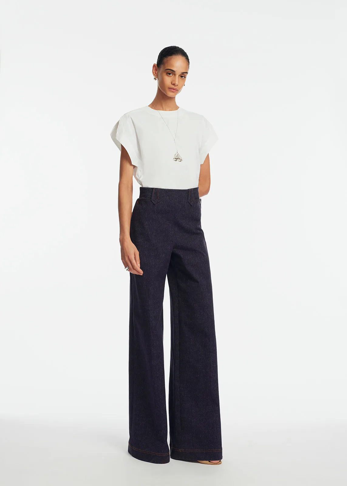 Stretch Denim Pant sold by Lela Rose product image thumbnail 2