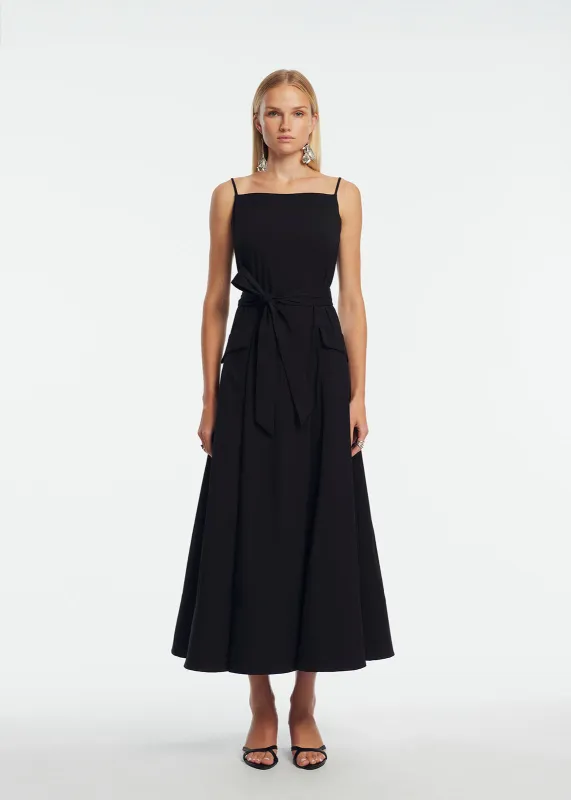 Cotton Poplin Belted Dress sold by Lela Rose