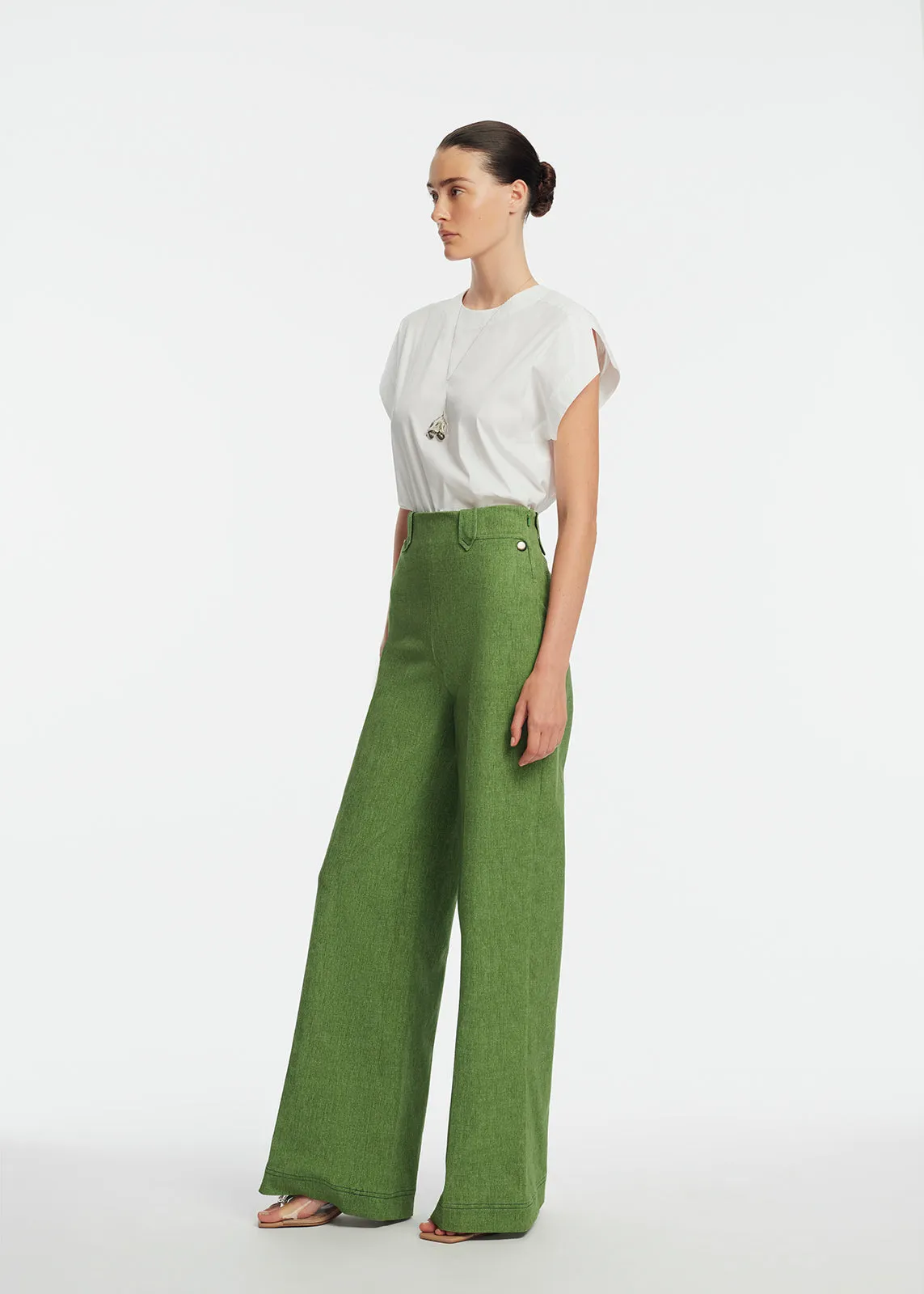 Stretch Denim Pant sold by Lela Rose product image thumbnail 2