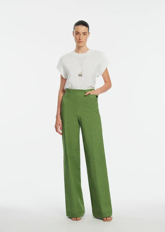 Stretch Denim Pant sold by Lela Rose