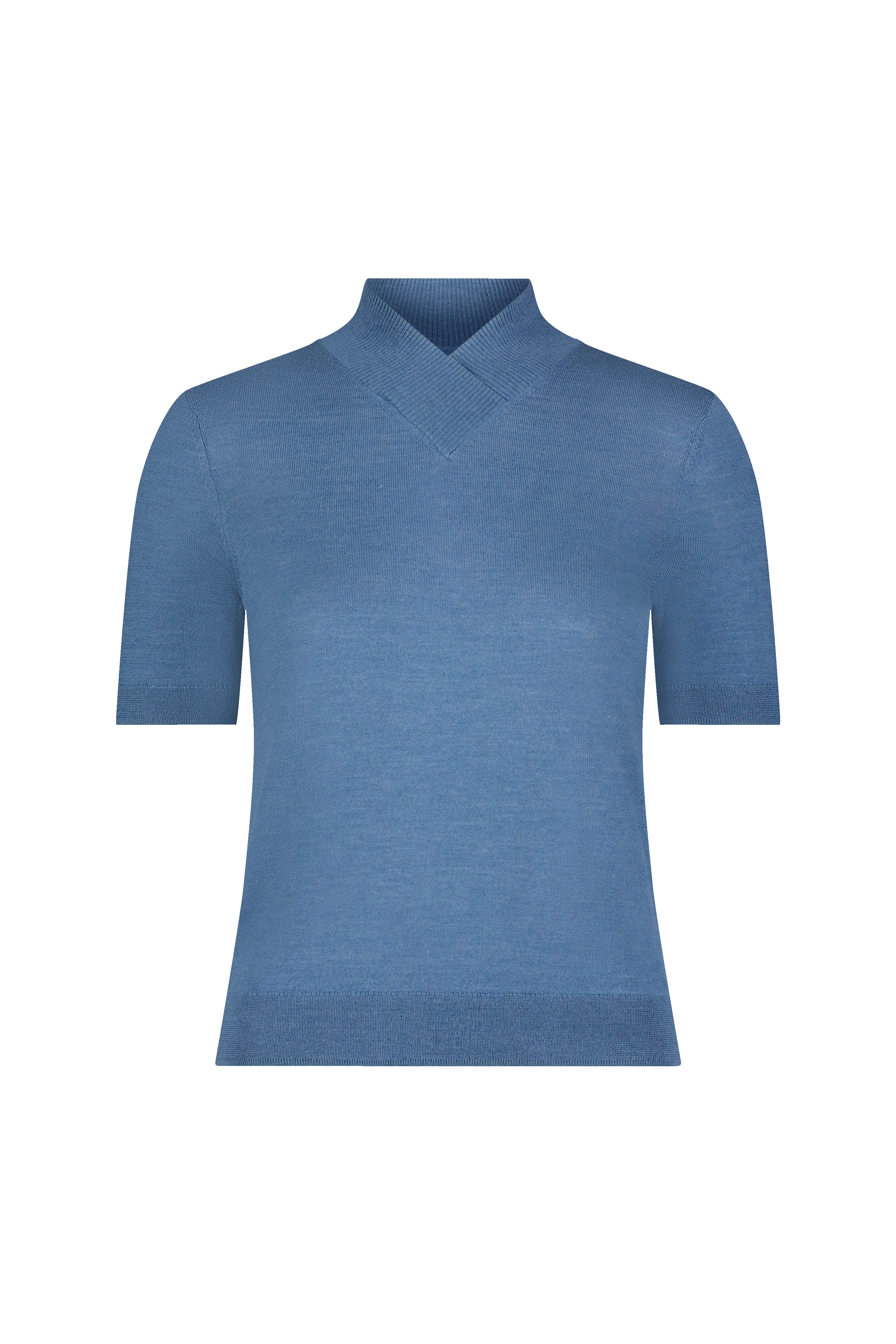 Merino Silk Knit T-Shirt sold by Lela Rose product image thumbnail 3