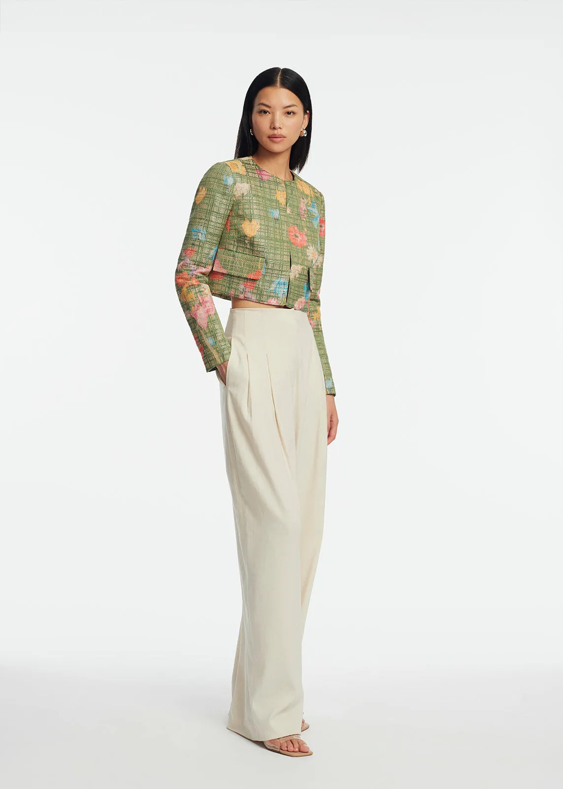 Linen Pant sold by Lela Rose product image thumbnail 3