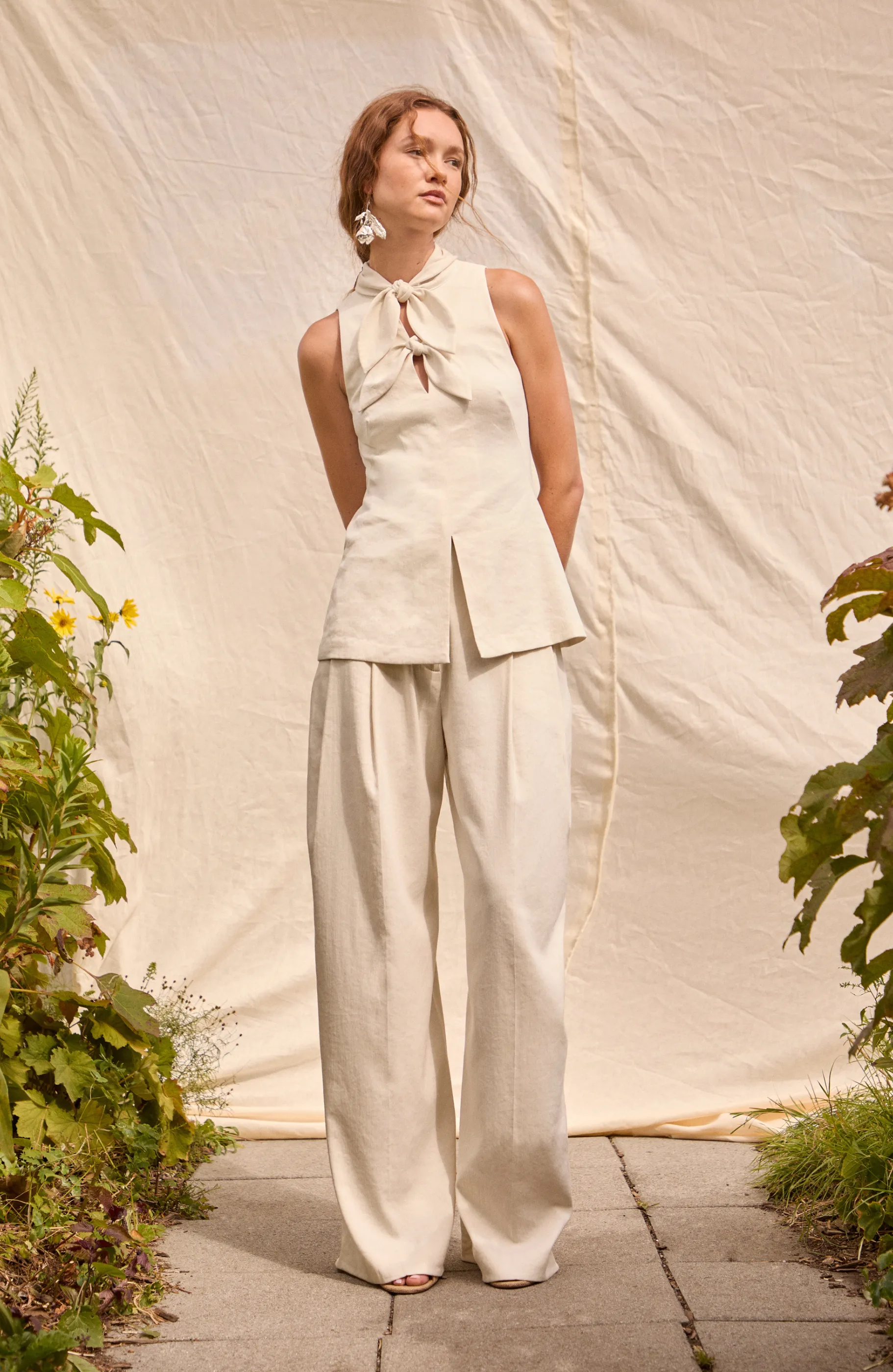 Linen Pant sold by Lela Rose product image thumbnail 2