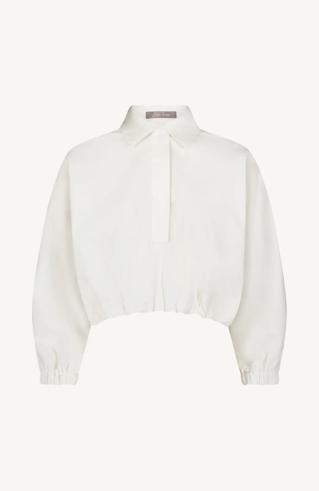 Cotton Poplin Long Sleeve Top sold by Lela Rose product image thumbnail 4