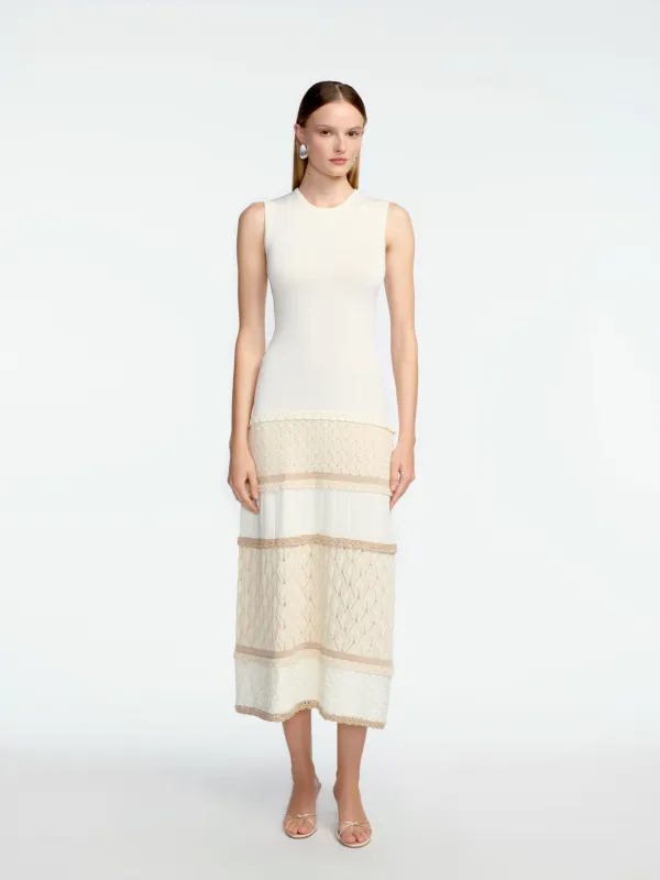 Pointelle Knit Dress made by Lela Rose