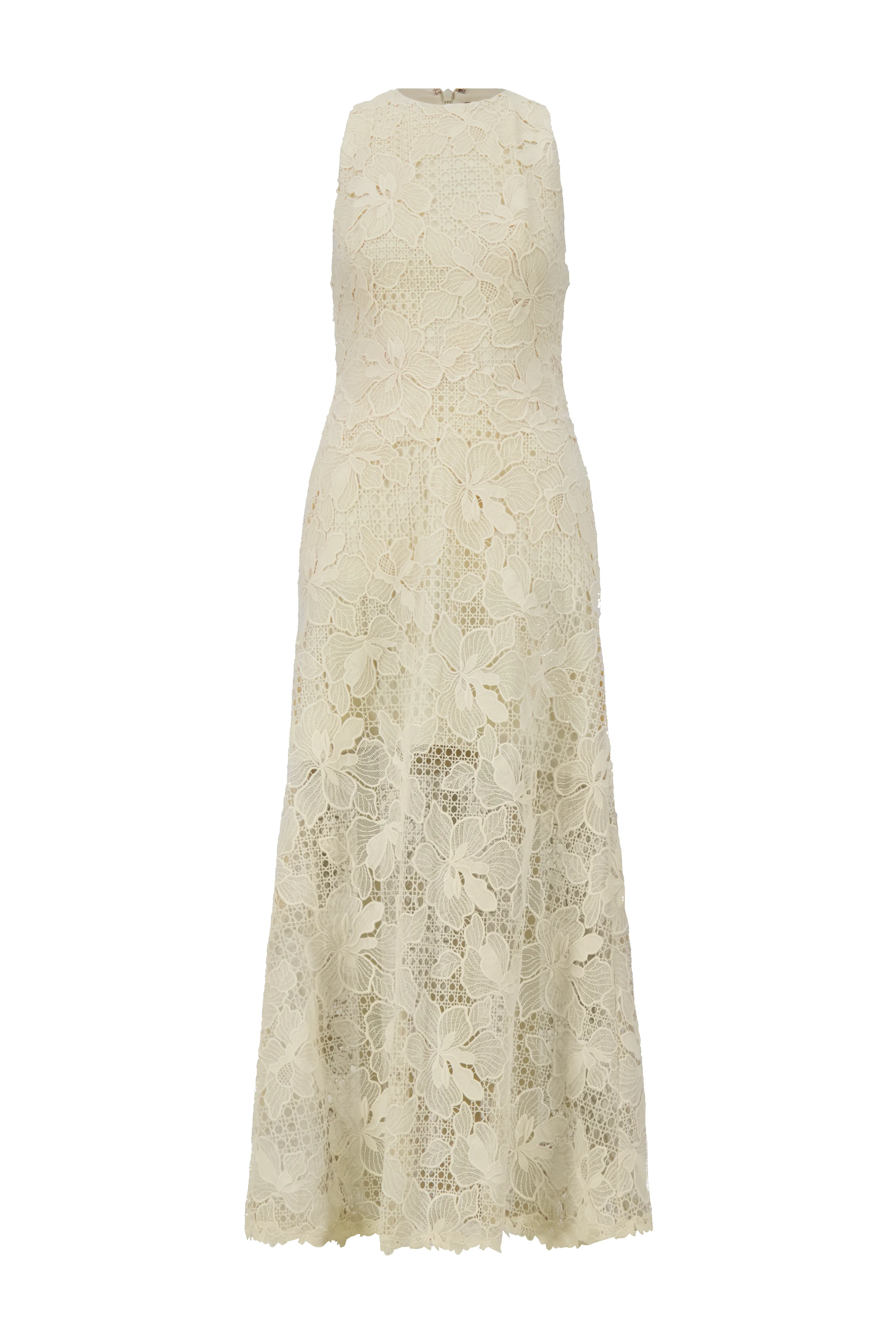 Lattice Guipure Lace Midi Dress sold by Lela Rose product image thumbnail 4