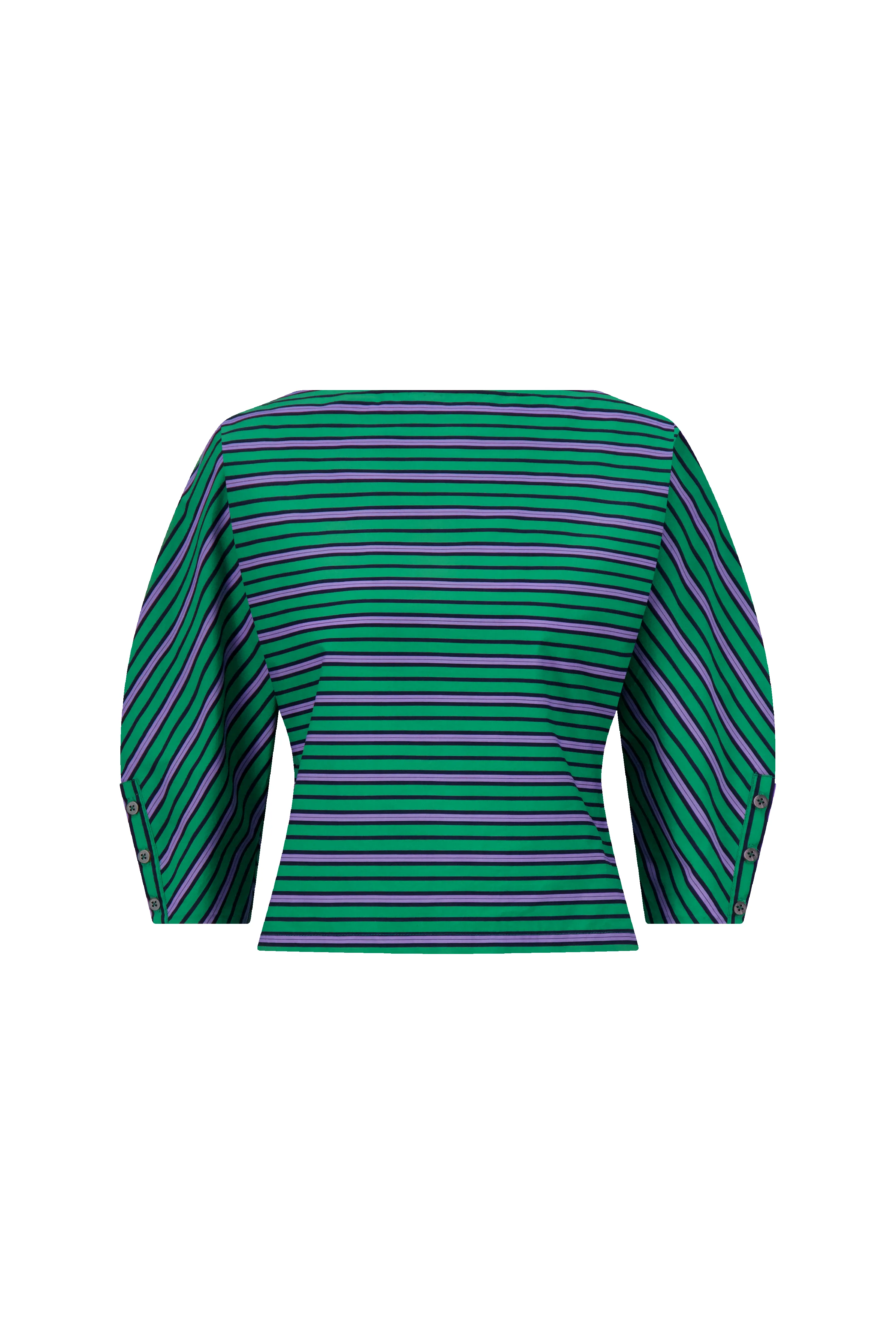 Striped Cotton Dolman Sleeve Top sold by Lela Rose product image thumbnail 5