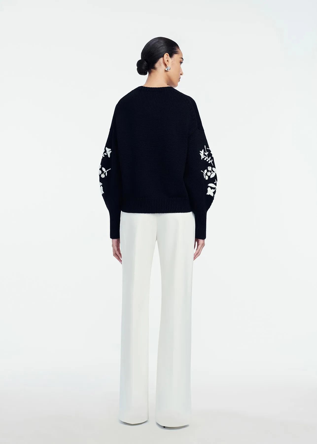 Floral Embroidered Knit sold by Lela Rose product image thumbnail 3