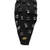 JET JEWELED KNOTTED HEADBAND sold by Lele Sadoughi