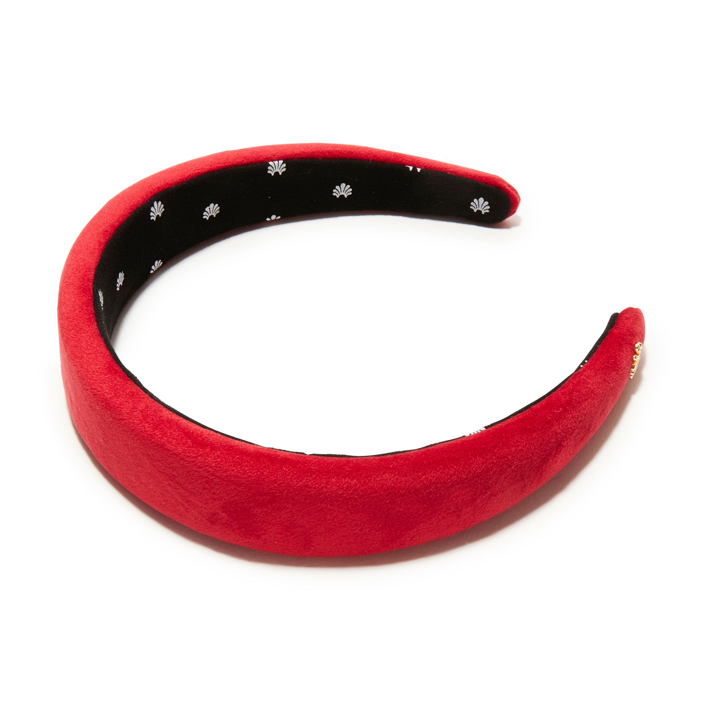 CRIMSON VELVET ALICE HEADBAND sold by Lele Sadoughi
