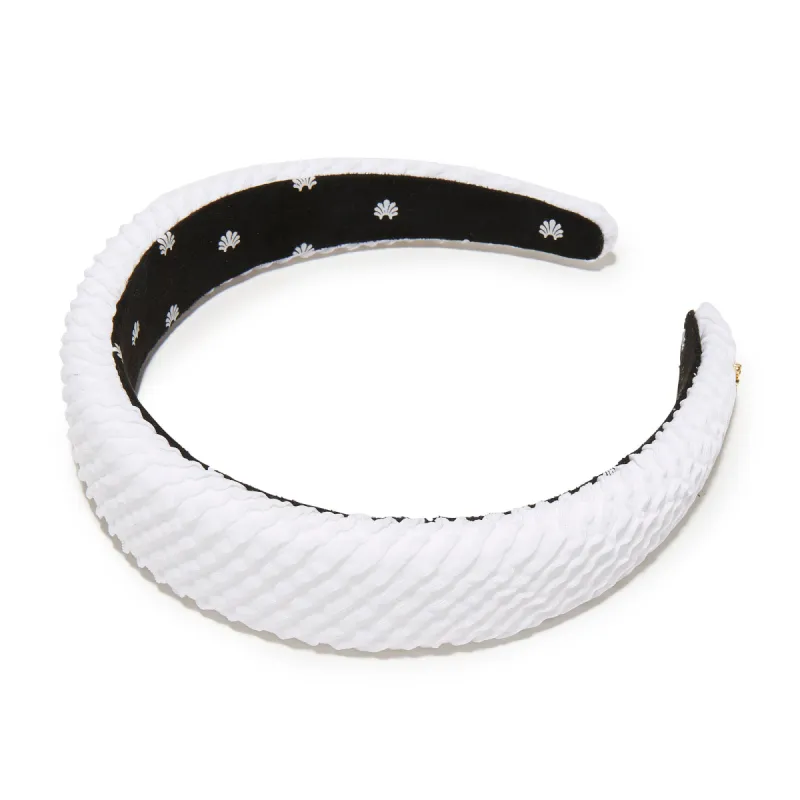 WHITE SWIMMER ALICE HEADBAND sold by Lele Sadoughi