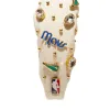DALLAS MAVERICKS LELE SADOUGHI / NBA IVORY EMBELLISHED KNOTTED HEADBAND sold by Lele Sadoughi