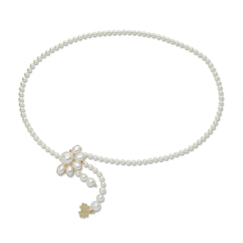 ELOISE PEARL BELT sold by Lele Sadoughi