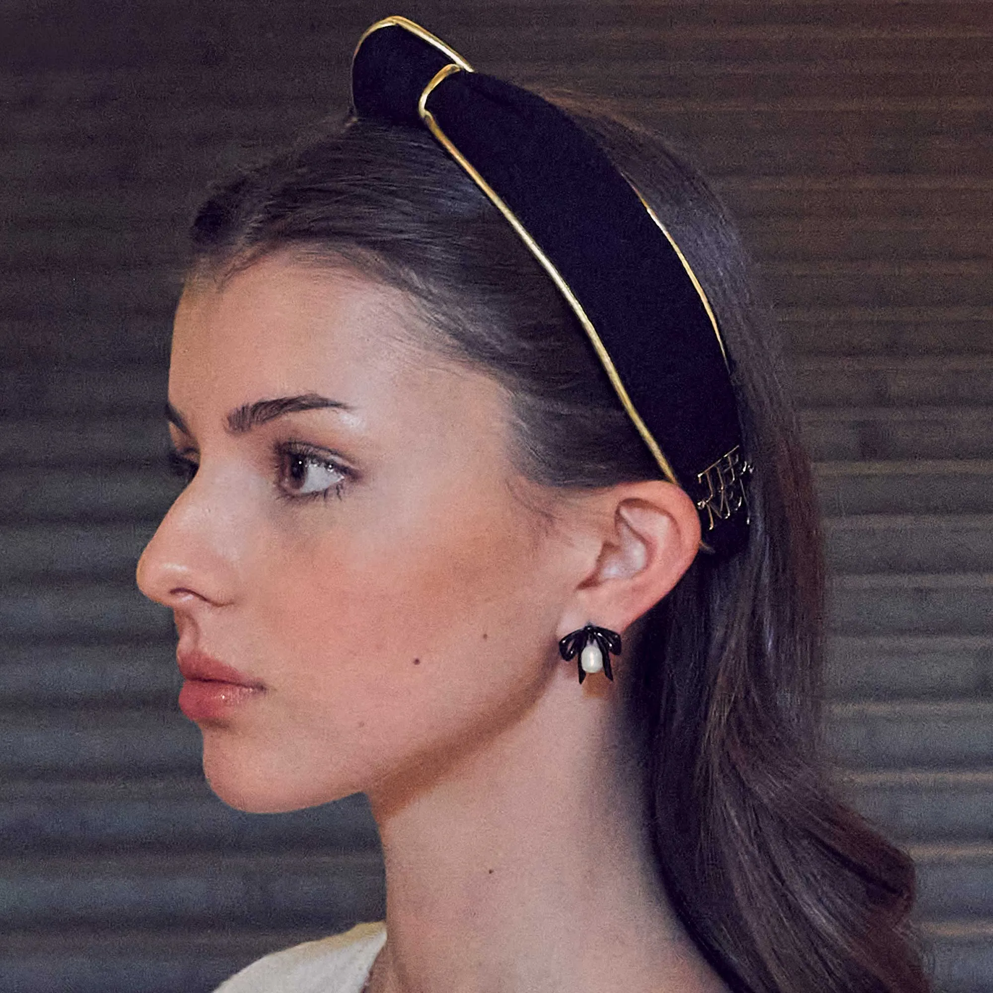 JET THE MET X LELE SLIM KNOTTED HEADBAND sold by Lele Sadoughi product image thumbnail 2