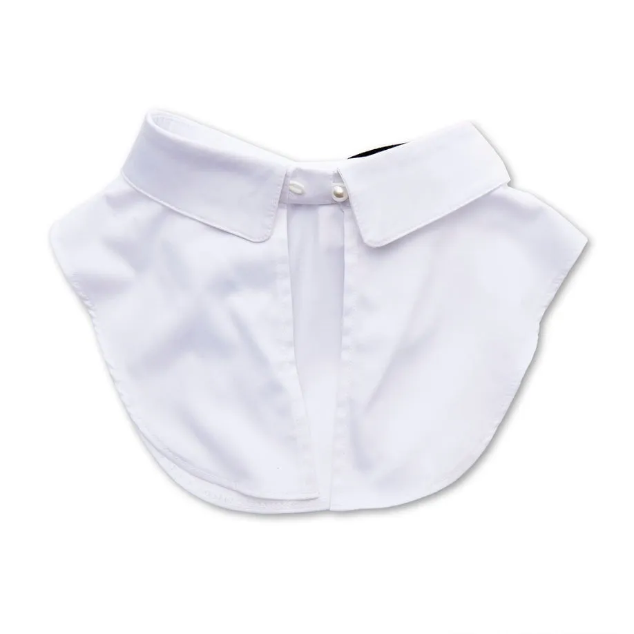 WHITE KIRA VELVET BOW COLLAR sold by Lele Sadoughi product image thumbnail 3