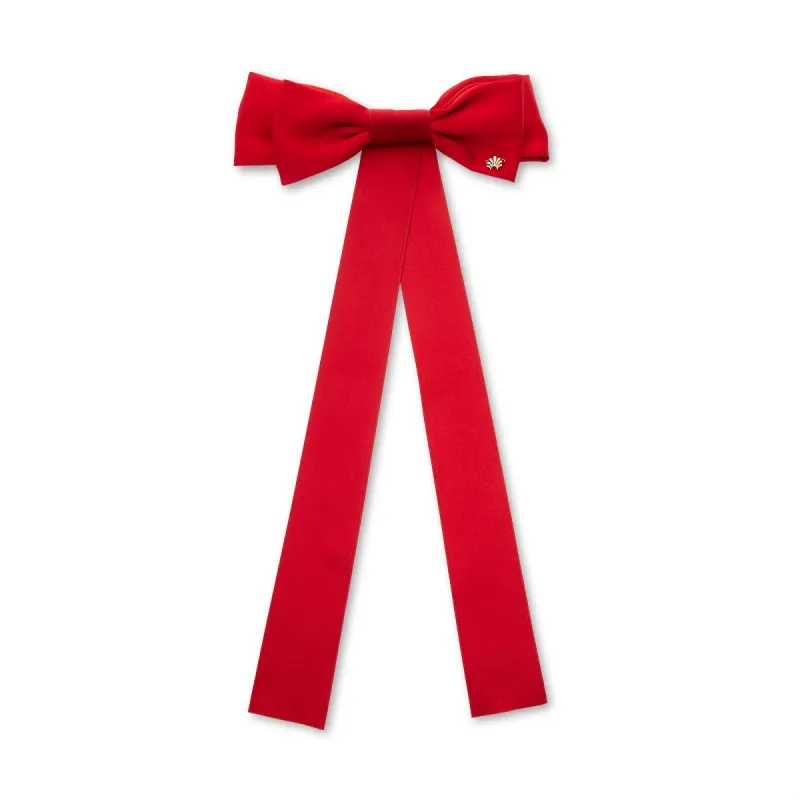 CRIMSON JANE BOW BARRETTE sold by Lele Sadoughi