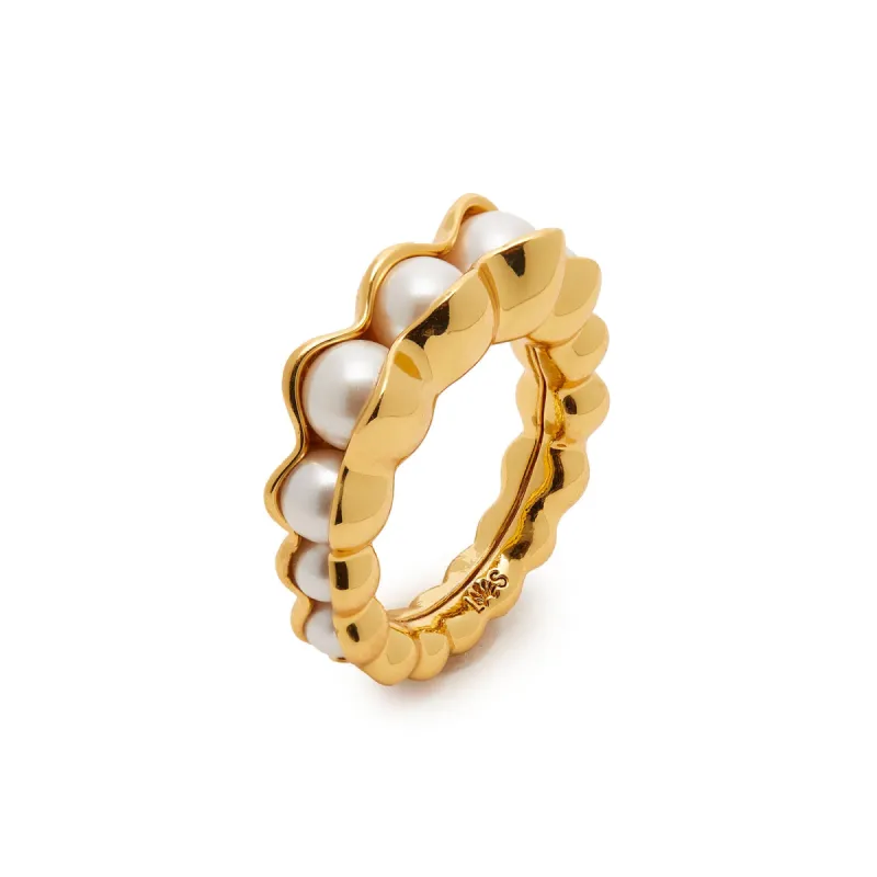 PEARL PEAPOD RING sold by Lele Sadoughi