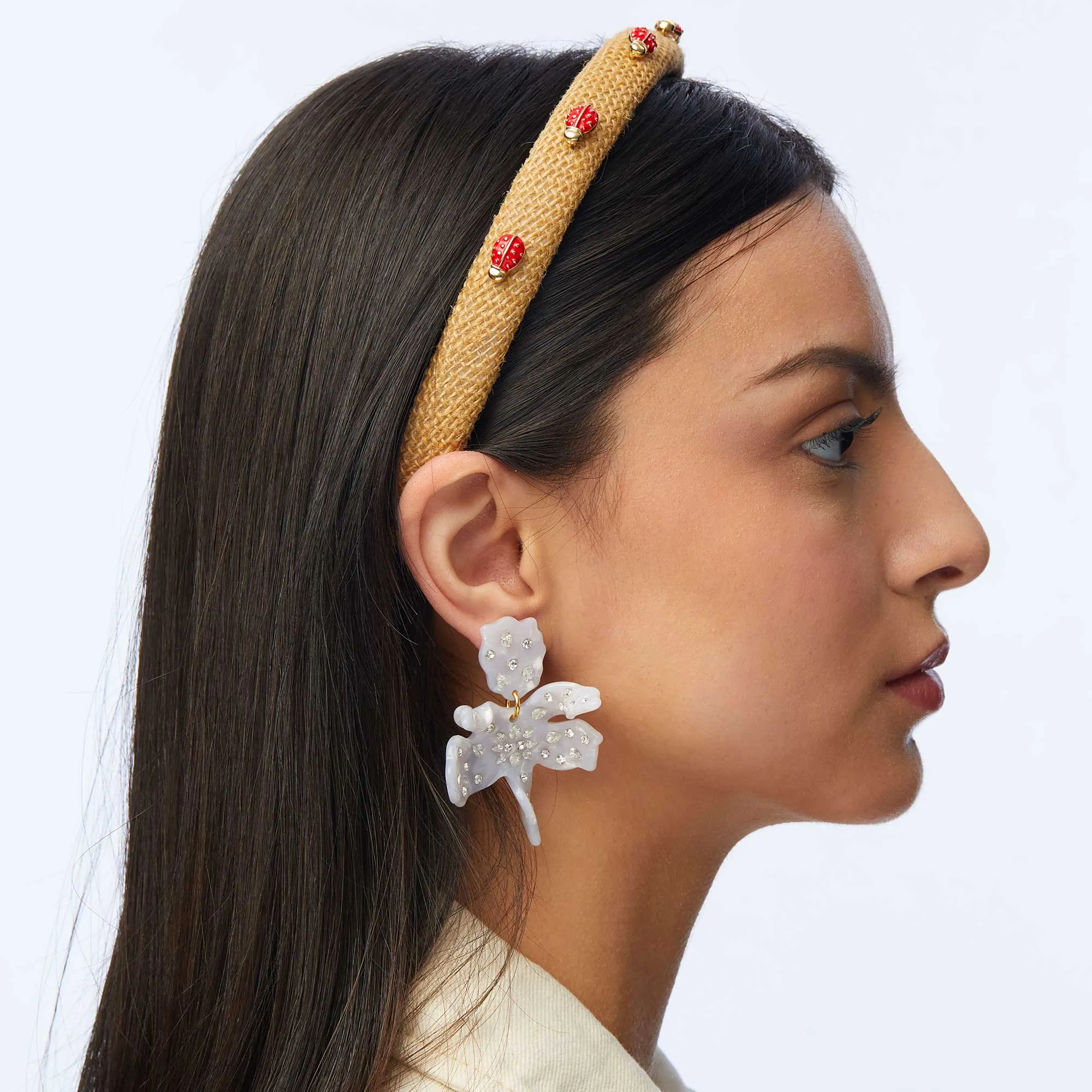 NATURAL LADYBUG GIGI HEADBAND sold by Lele Sadoughi product image thumbnail 4