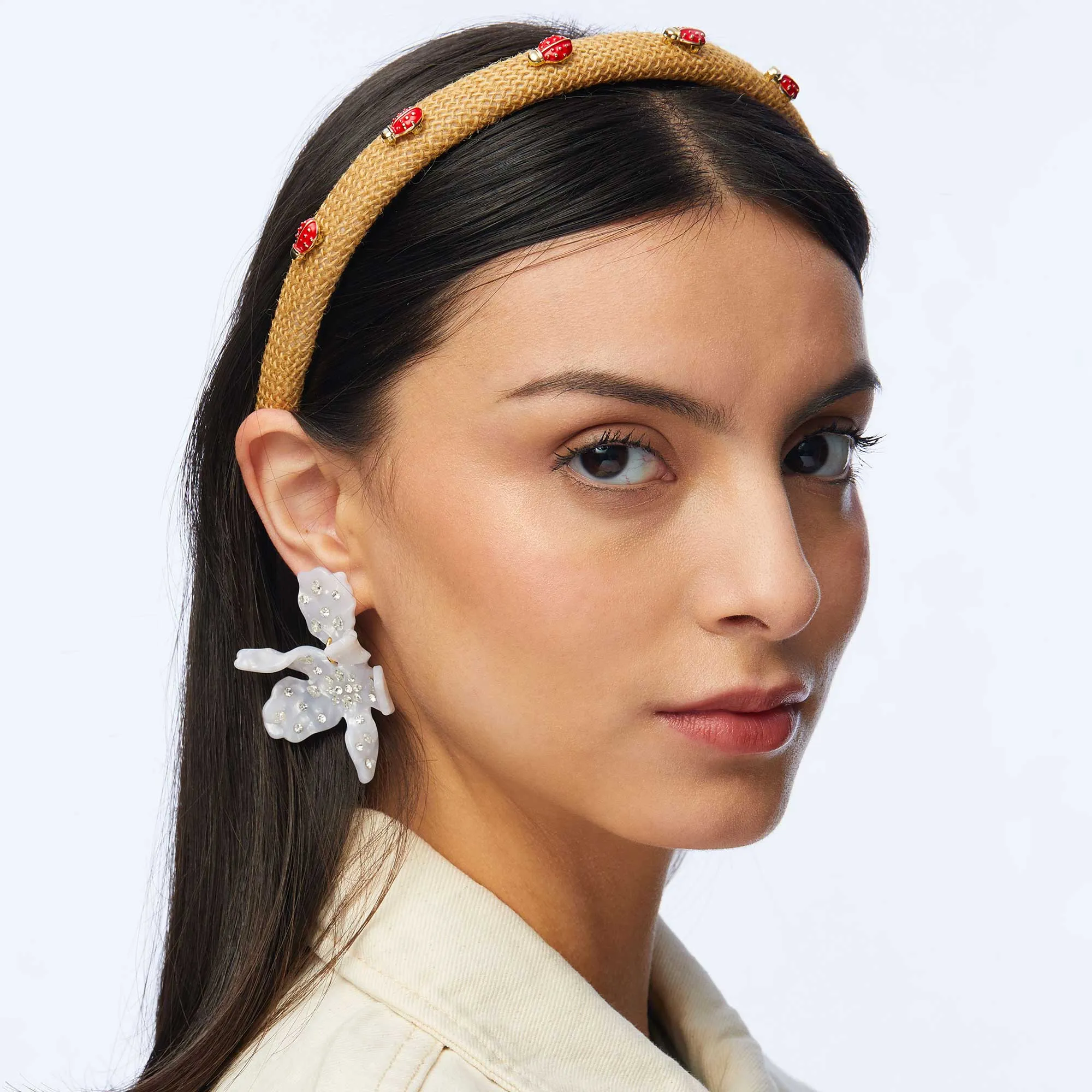 NATURAL LADYBUG GIGI HEADBAND sold by Lele Sadoughi product image thumbnail 2