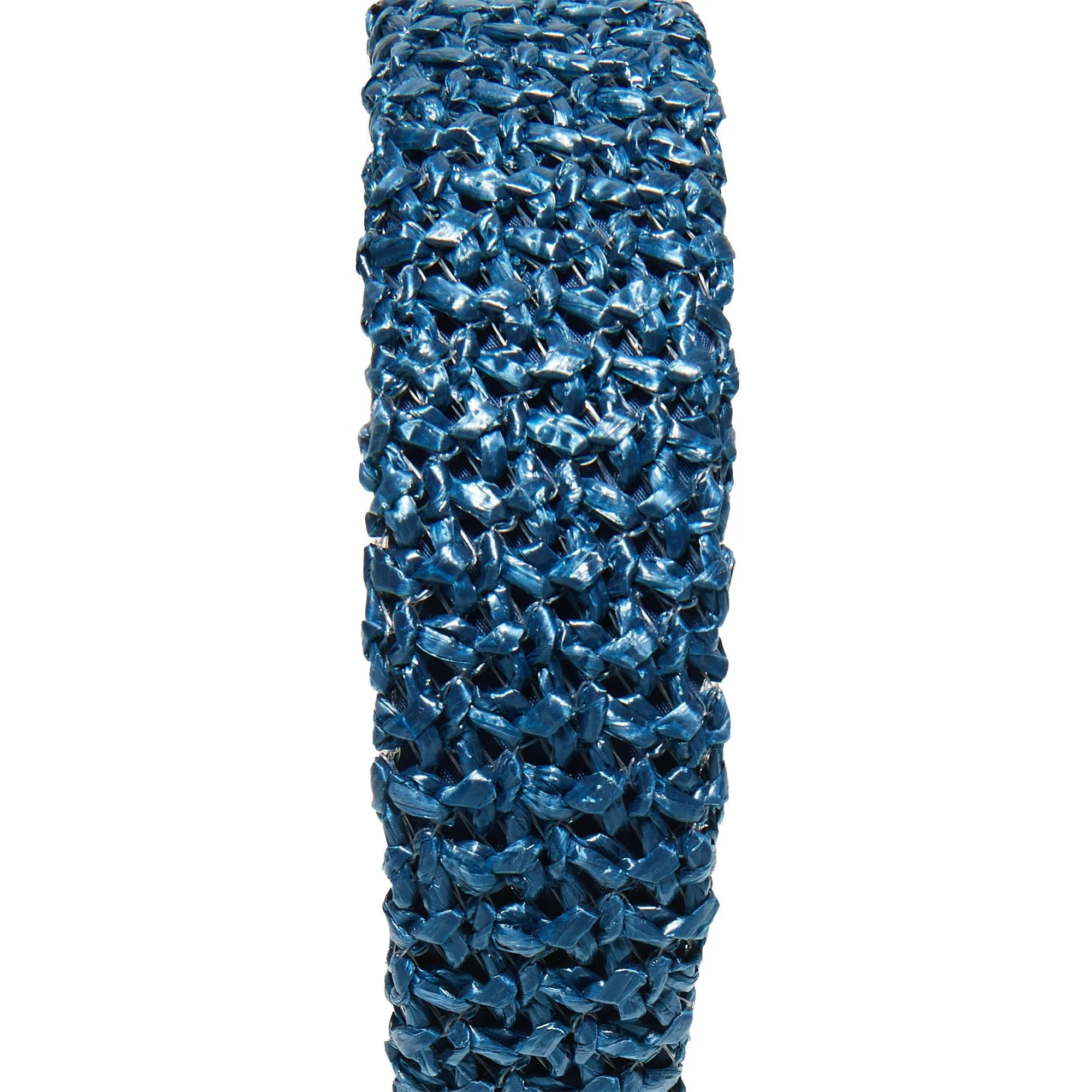 COBALT RAFFIA BESSETTE HEADBAND sold by Lele Sadoughi product image thumbnail 3