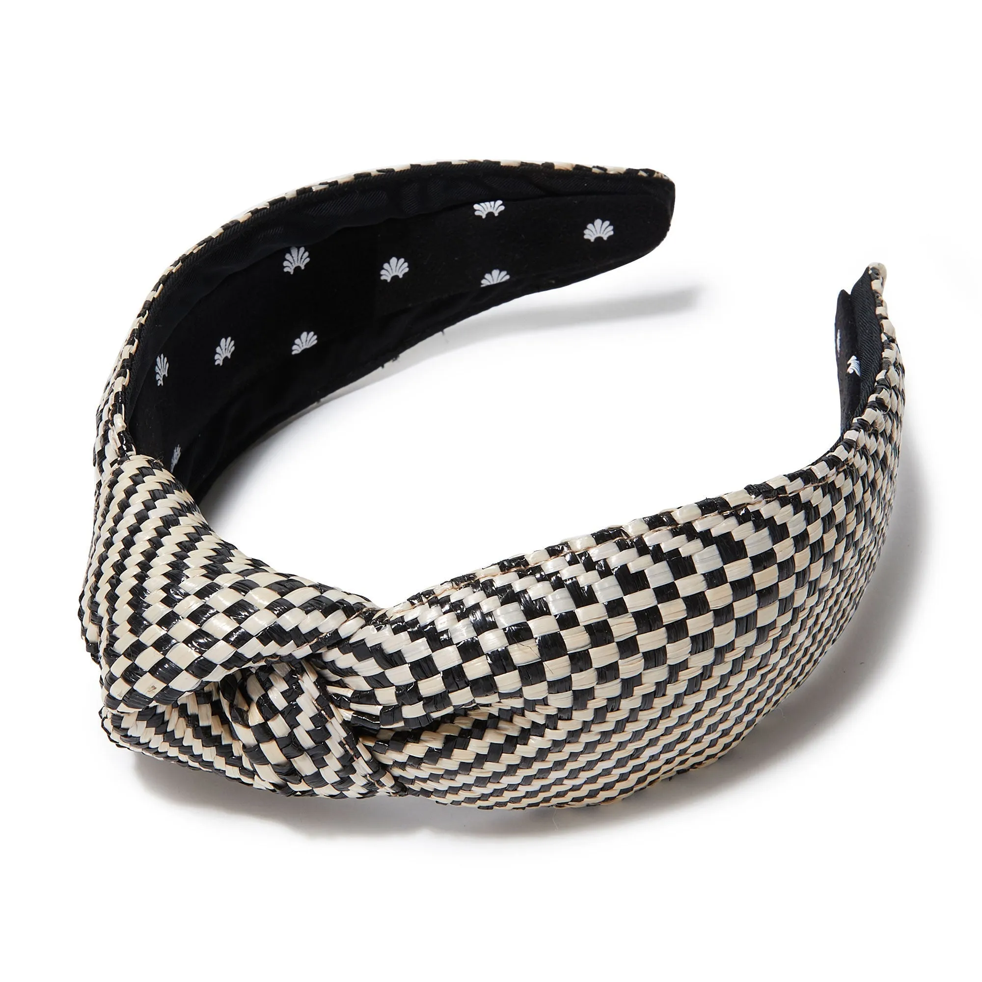 JET NATURAL MULTI WEAVE KNOTTED HEADBAND sold by Lele Sadoughi