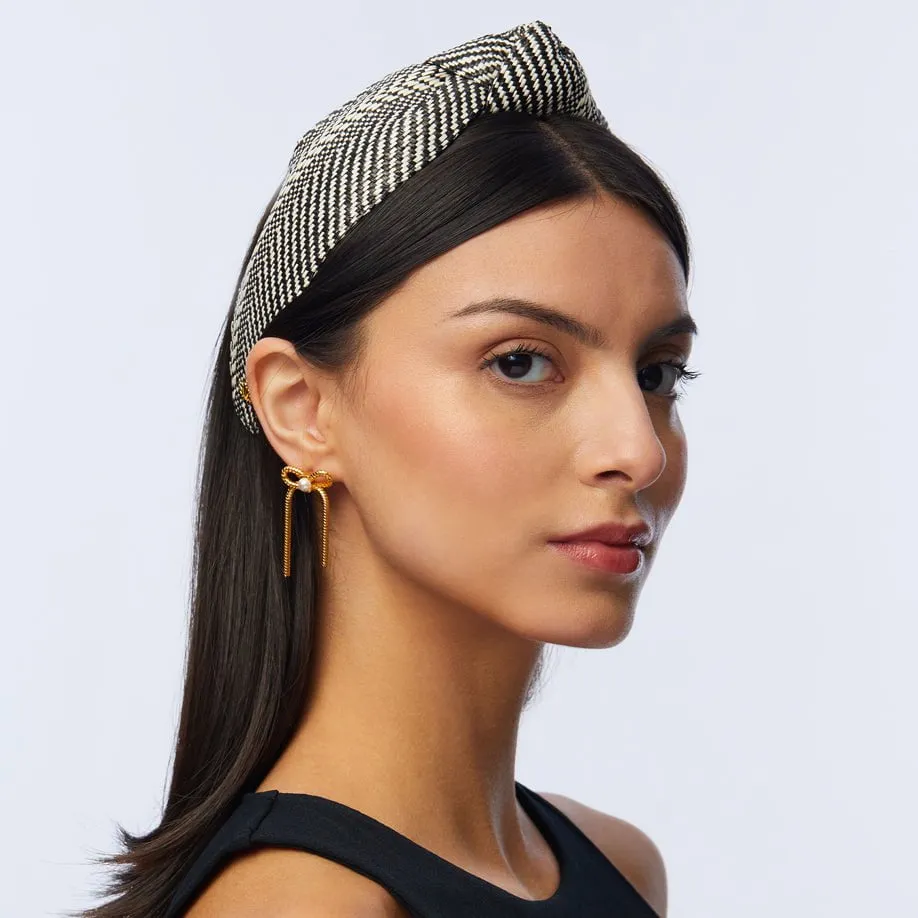 JET NATURAL MULTI WEAVE KNOTTED HEADBAND sold by Lele Sadoughi product image thumbnail 4