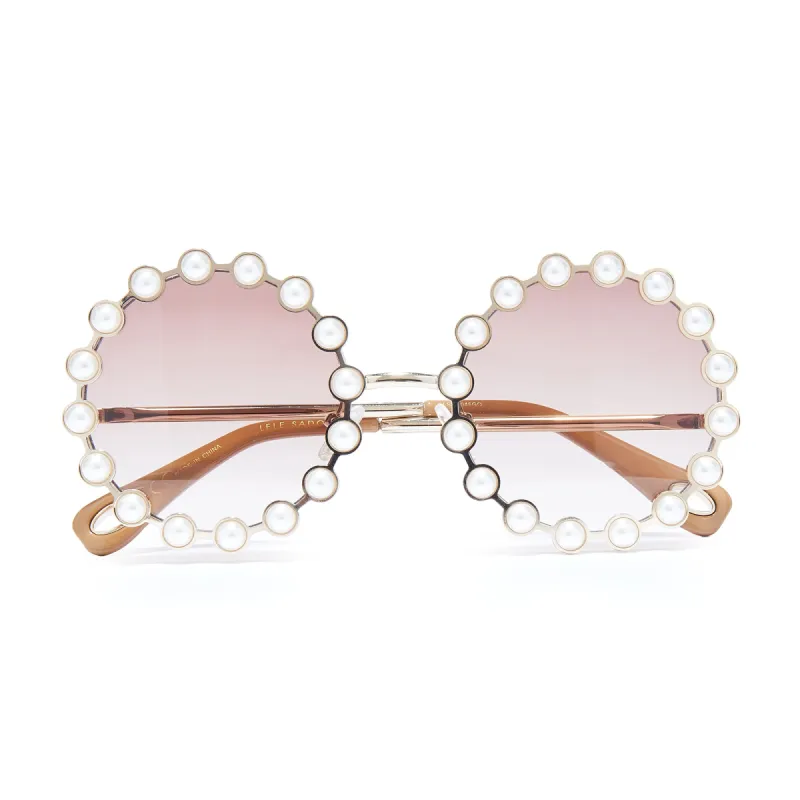 PEARL ELTON SUNGLASSES sold by Lele Sadoughi