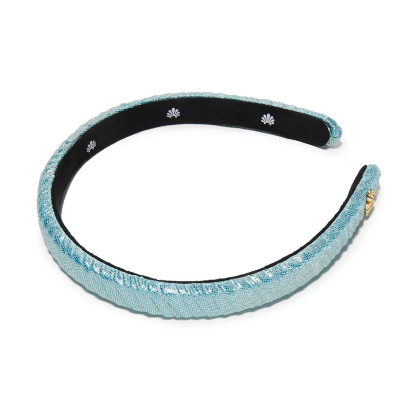 IRIDESCENT FOG LUREX GIGI HEADBAND sold by Lele Sadoughi