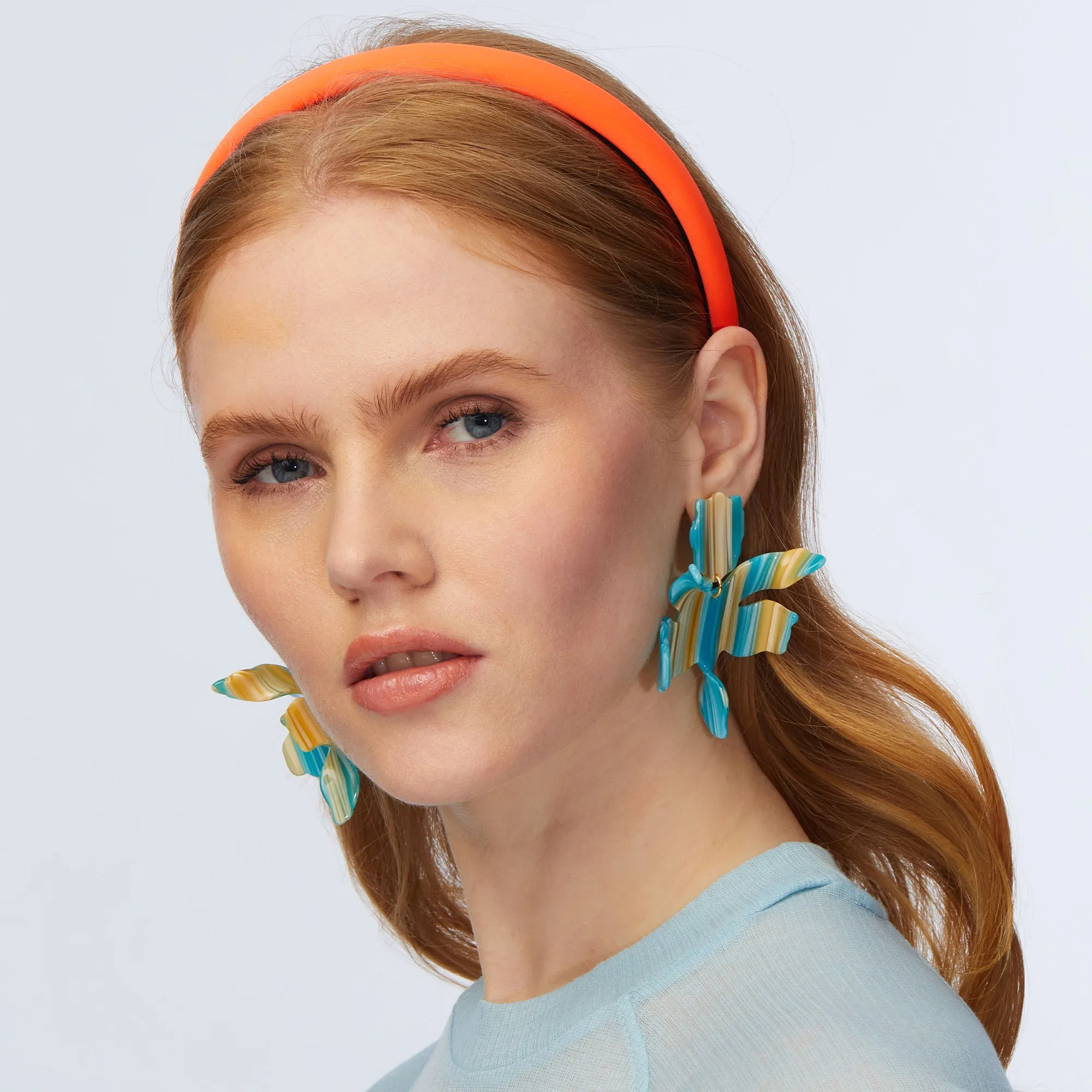 CLEMENTINE NEOPRENE GIGI HEADBAND sold by Lele Sadoughi product image thumbnail 4