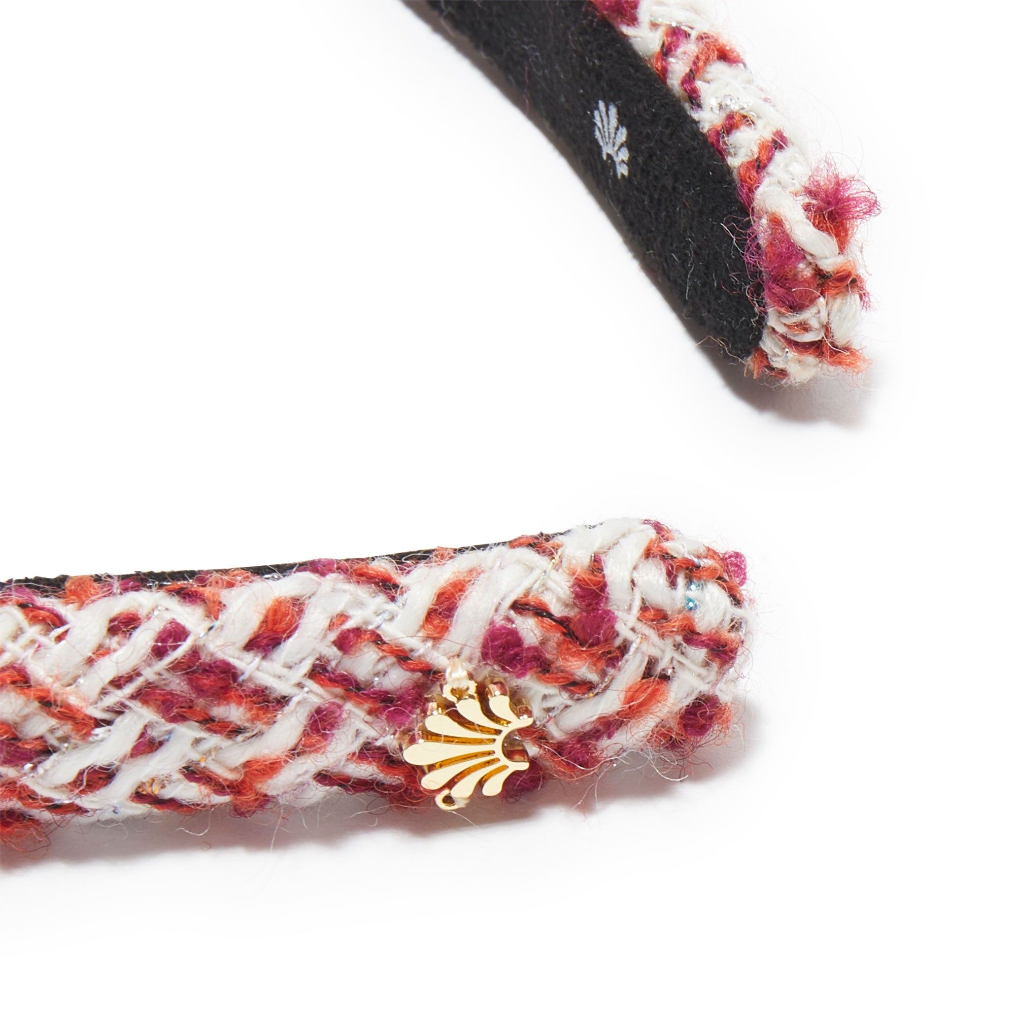 SCARLET TWEED GIGI HEADBAND sold by Lele Sadoughi product image thumbnail 3