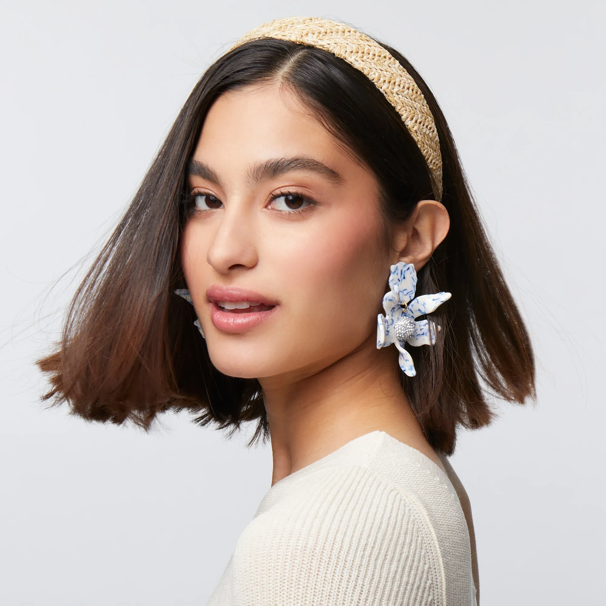 NATURAL RAFFIA BESSETTE HEADBAND sold by Lele Sadoughi product image thumbnail 2