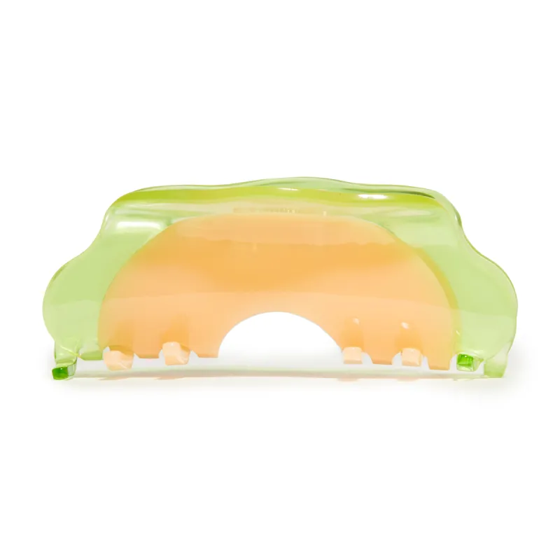 APRICOT PARAKEET CLOUD CLAW CLIP sold by Lele Sadoughi