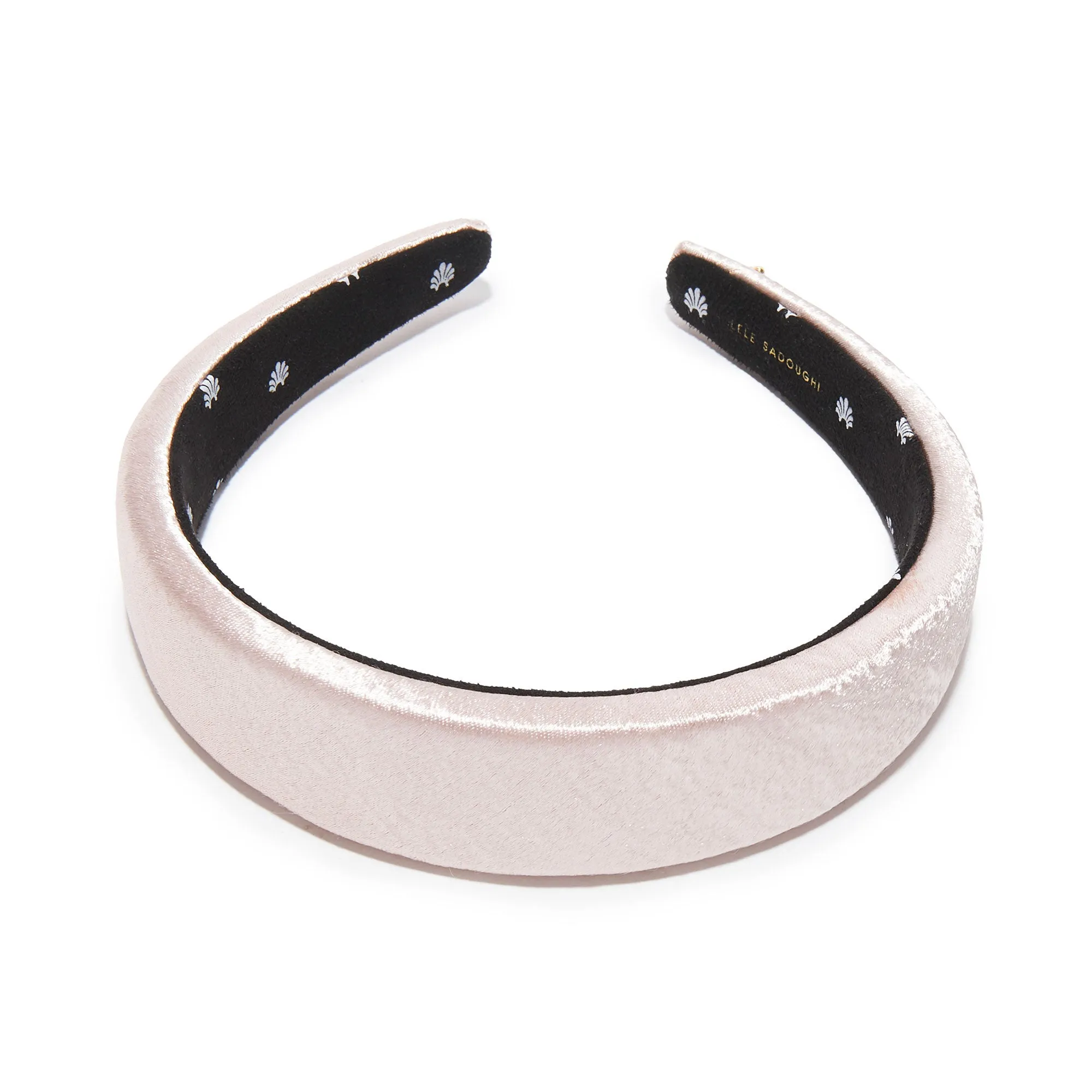 BLUSH SILK ALICE HEADBAND sold by Lele Sadoughi product image thumbnail 4