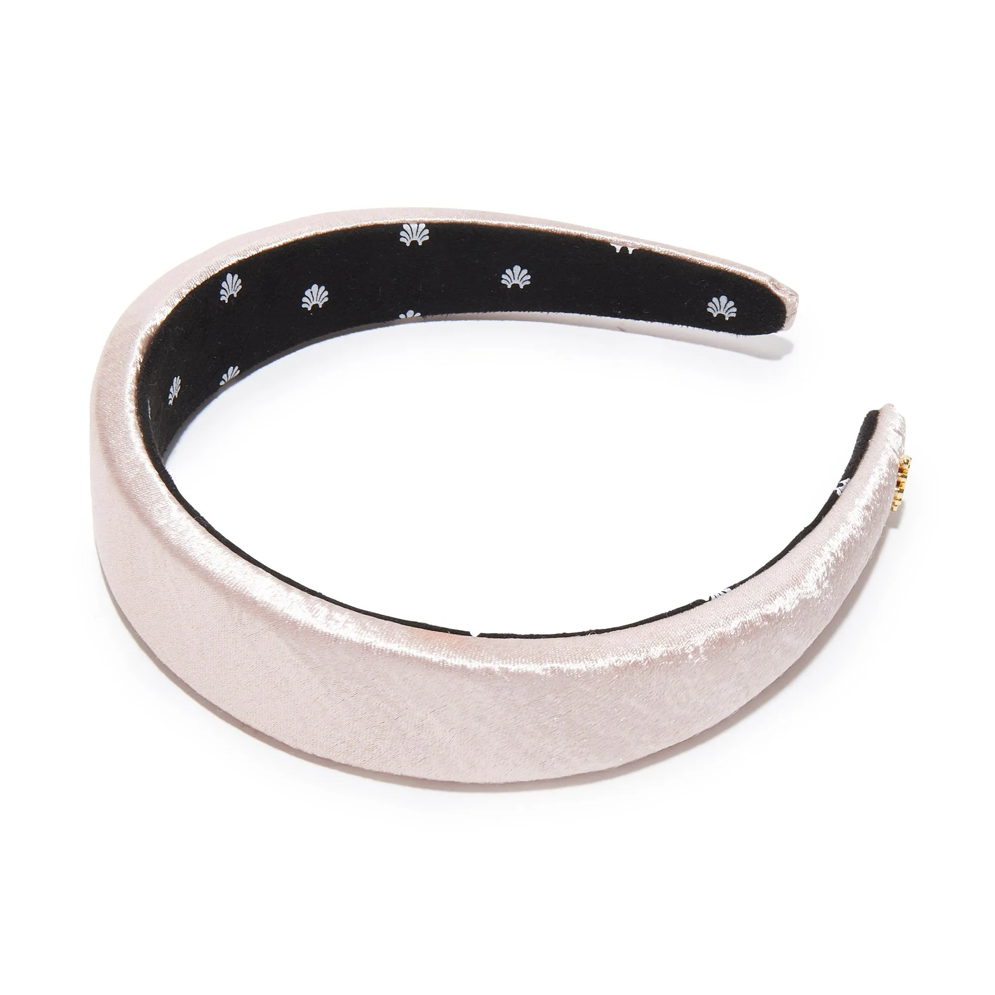 BLUSH SILK ALICE HEADBAND sold by Lele Sadoughi