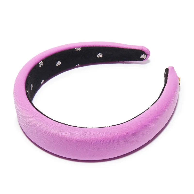 LAVENDER NEOPRENE ALICE HEADBAND sold by Lele Sadoughi