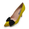 LELE X SJP JET GROSGRAIN BEADED BOW SHOE CLIPS sold by Lele Sadoughi