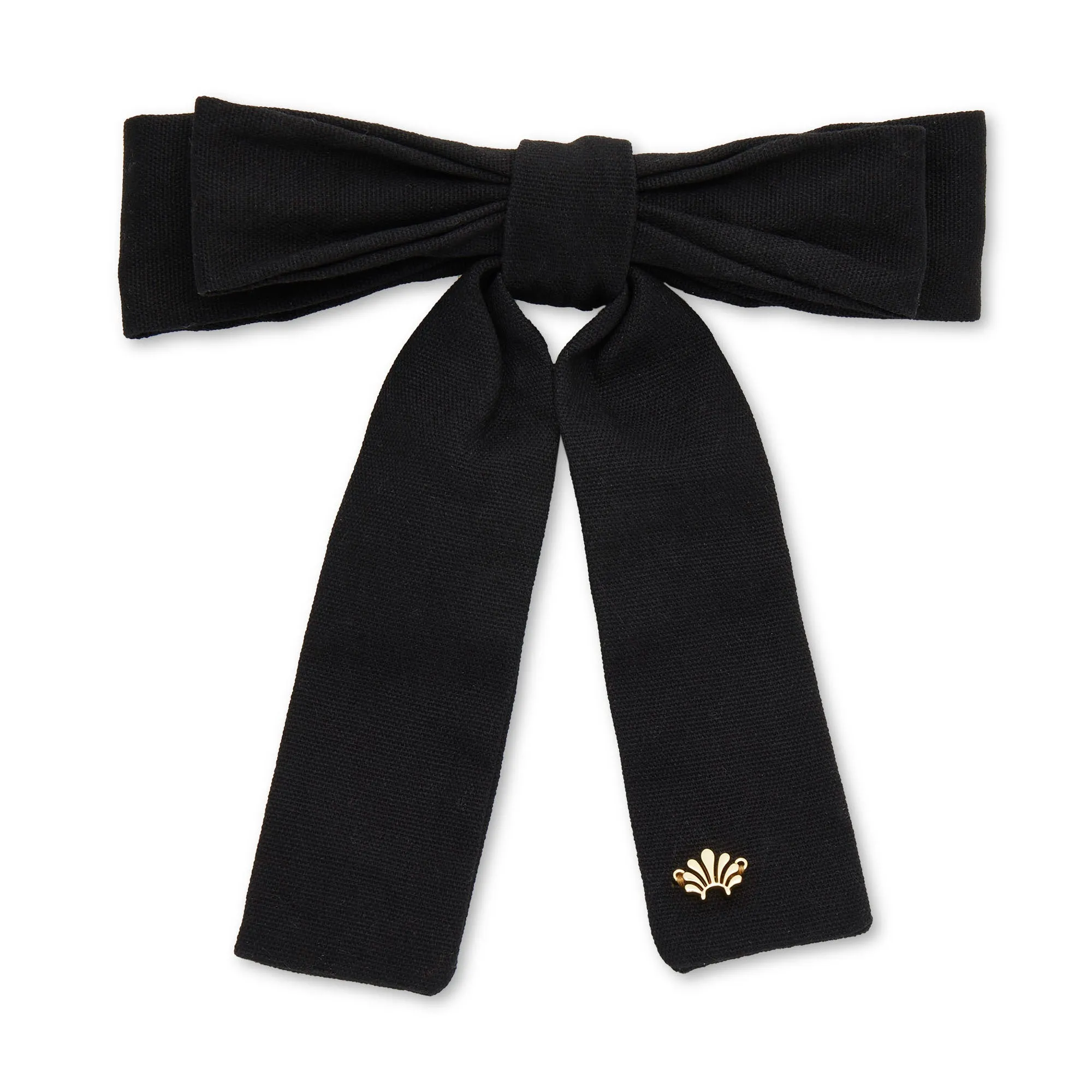 JET ANTOINETTE BOW BARRETTE sold by Lele Sadoughi