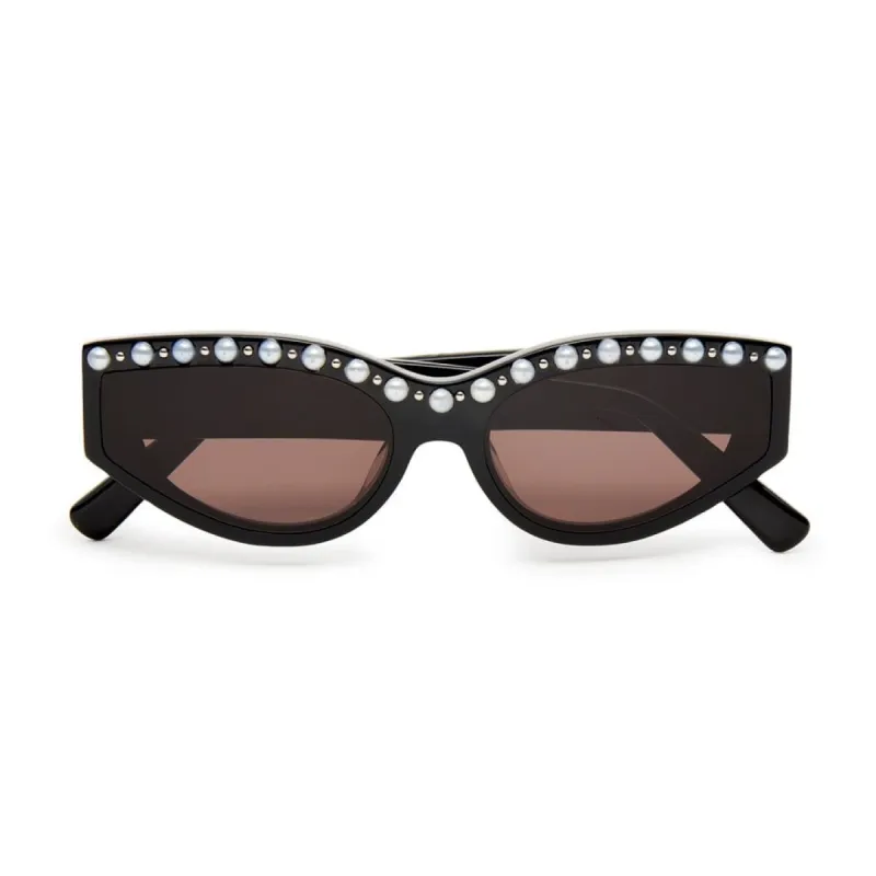 JET CATALINA CAT EYE SUNGLASSES sold by Lele Sadoughi