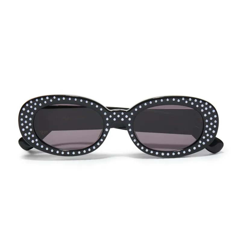 JET OCEANSIDE PEARL OVAL SUNGLASSES sold by Lele Sadoughi