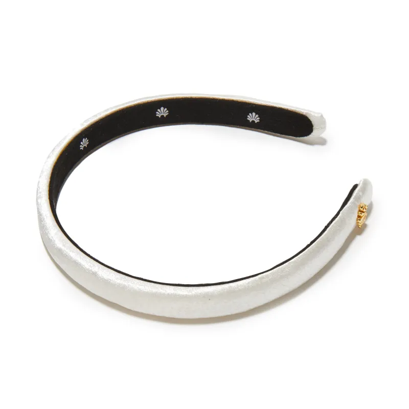 IVORY SILK GIGI HEADBAND sold by Lele Sadoughi