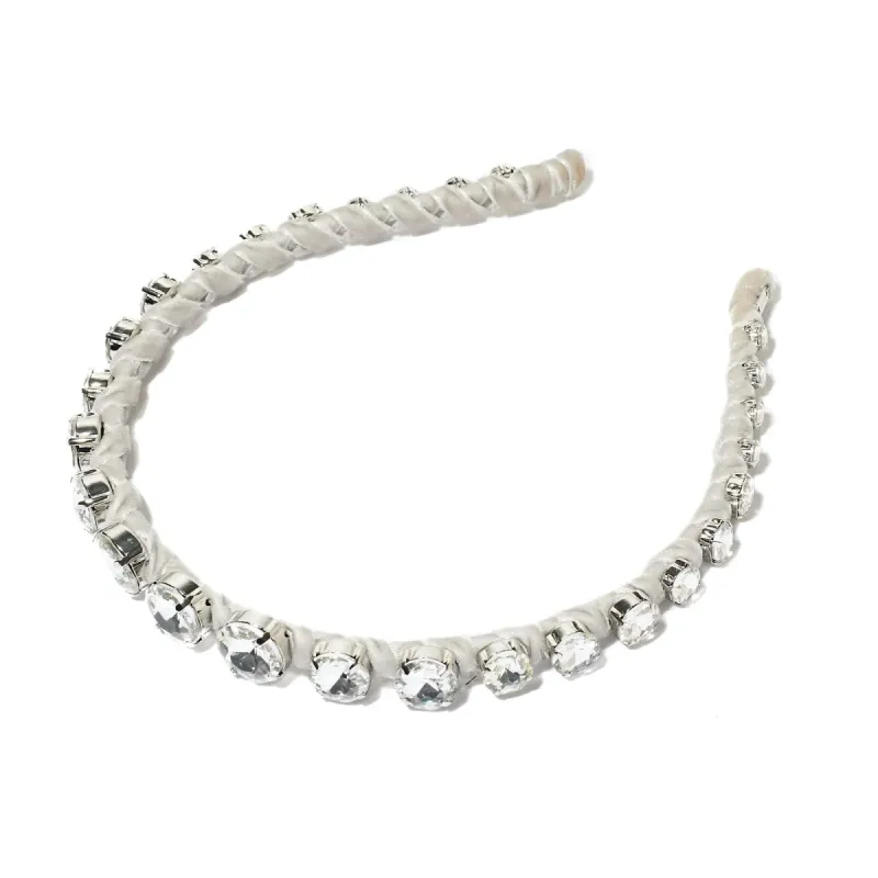 GRADUATED CRYSTAL HEADBAND sold by Lele Sadoughi