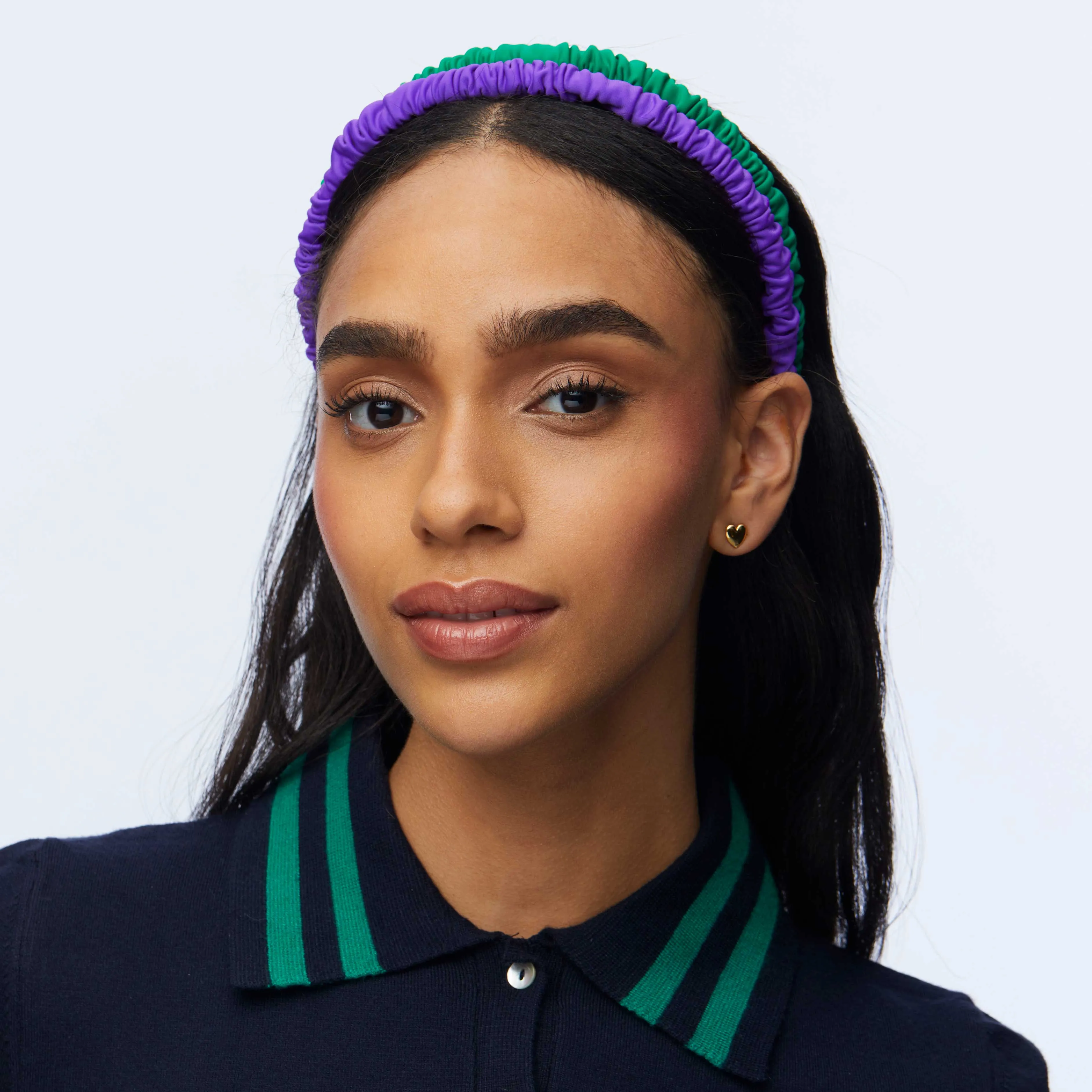 KELLY GREEN JESSIE NEOPRENE HEADBAND sold by Lele Sadoughi product image thumbnail 2