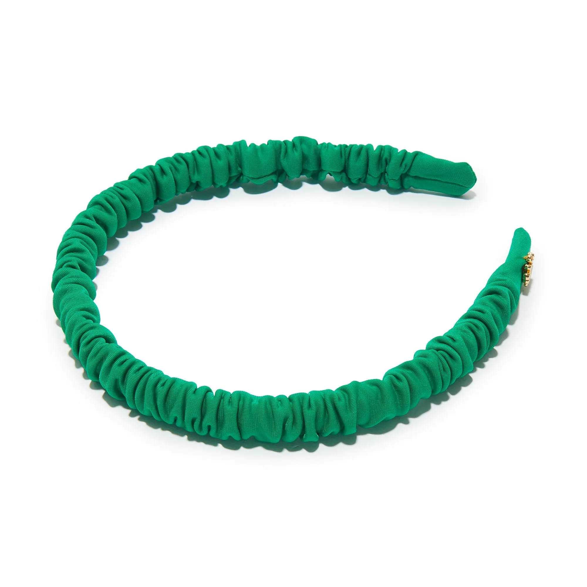 KELLY GREEN JESSIE NEOPRENE HEADBAND sold by Lele Sadoughi