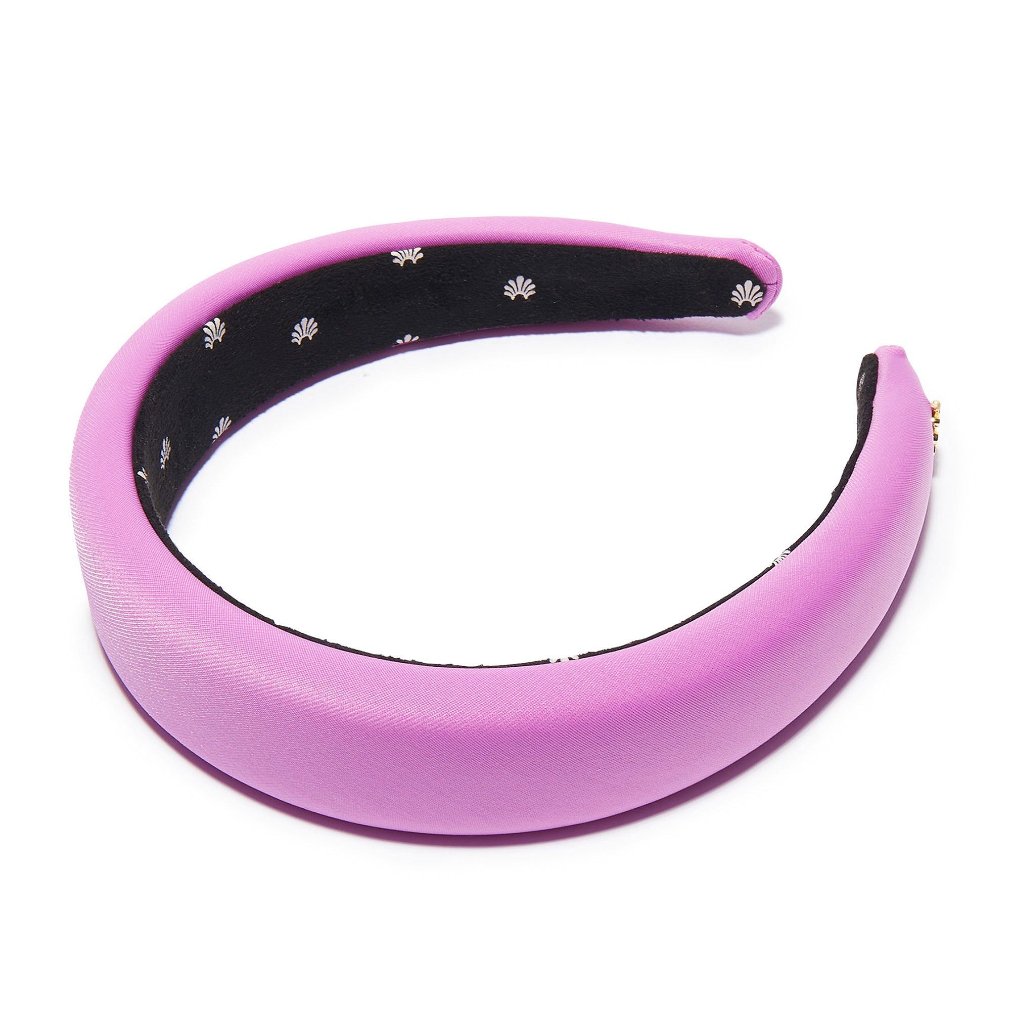 LAVENDER NEOPRENE ALICE HEADBAND sold by Lele Sadoughi