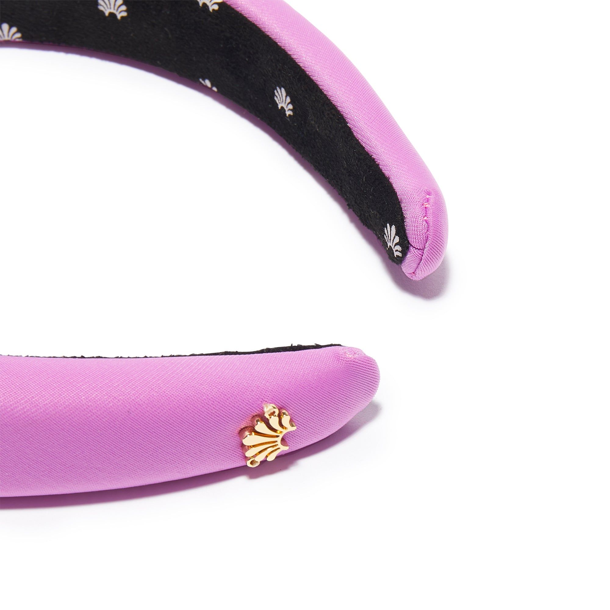 LAVENDER NEOPRENE ALICE HEADBAND sold by Lele Sadoughi product image thumbnail 3