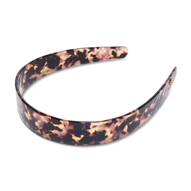 ROSE TORTOISE EMMA ACETATE HEADBAND sold by Lele Sadoughi