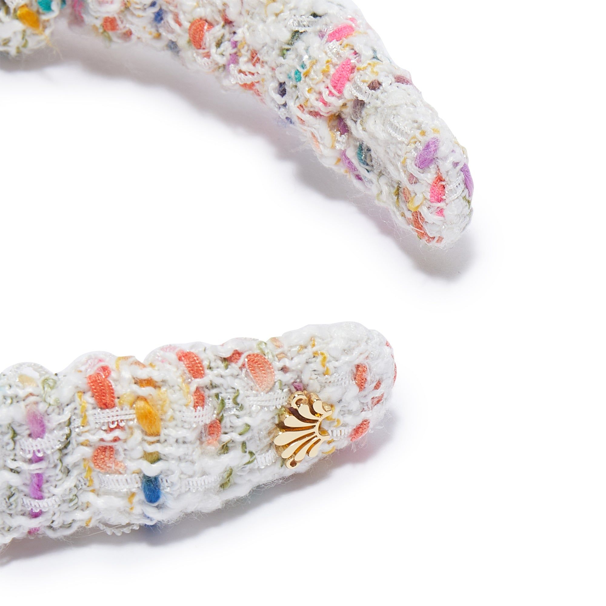 TAFFY RAINBOW TWEED KELLY HEADBAND sold by Lele Sadoughi product image thumbnail 3