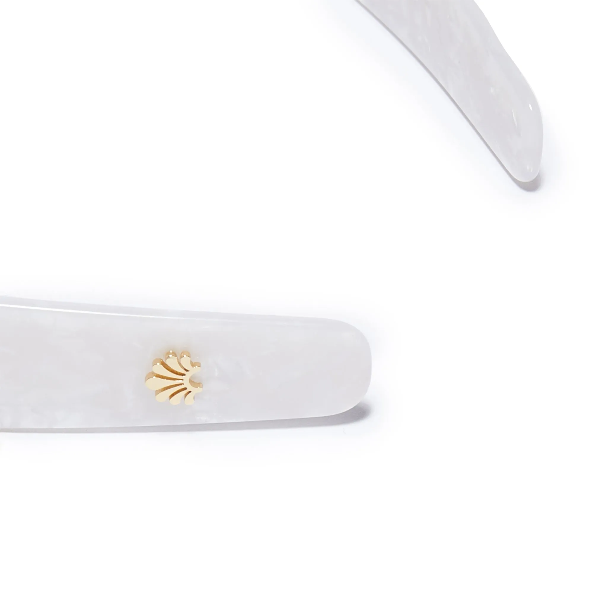 MOTHER OF PEARL EMMA ACETATE HEADBAND sold by Lele Sadoughi product image thumbnail 3