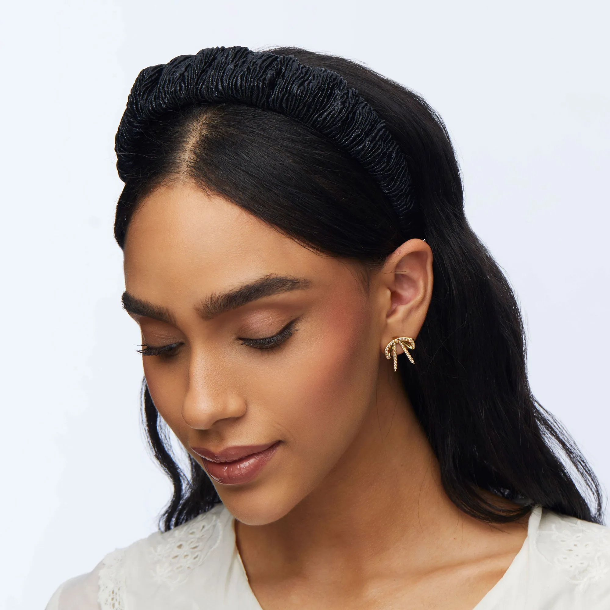 JET METALLIC KELLY HEADBAND sold by Lele Sadoughi product image thumbnail 2