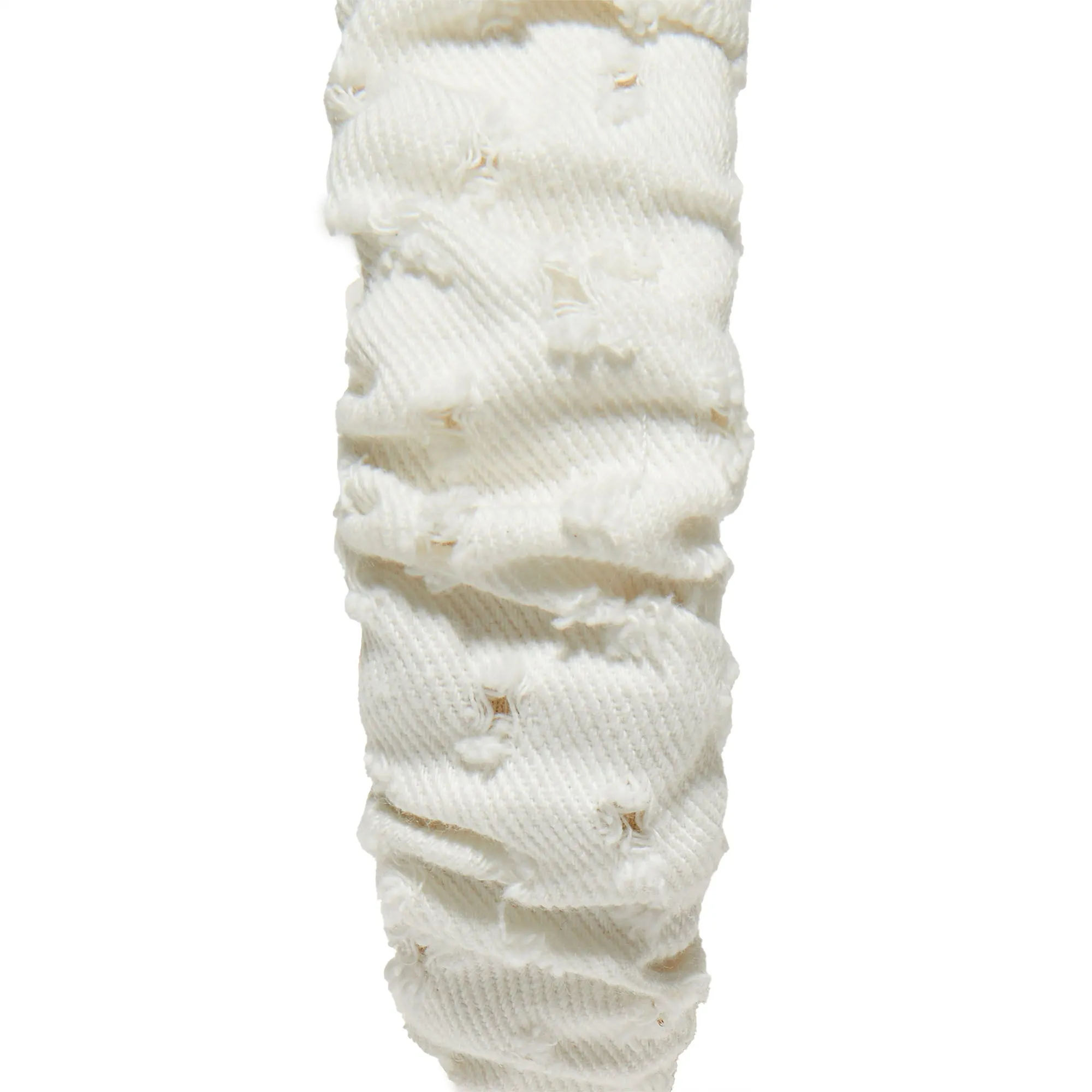 CHALK DISTRESSED DENIM KELLY HEADBAND sold by Lele Sadoughi product image thumbnail 3